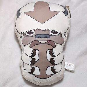 Nickelodeon Avatar Appa Shaped Pillow - White and Gray